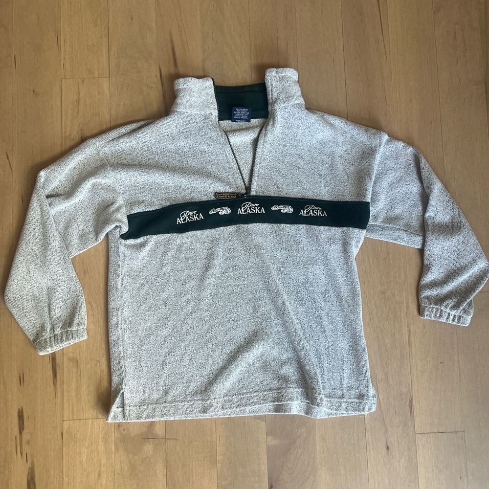 Medium Vintage Quarter Zip Pullover